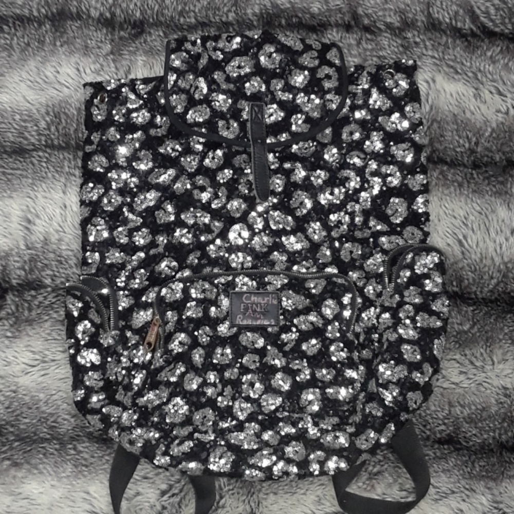 Pink victora secret backpack